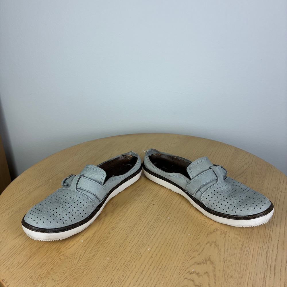 Merrell Around Town Slip On Air Shoes Women's 8 Comfort Mules Perforated Clogs - Picture 3 of 7